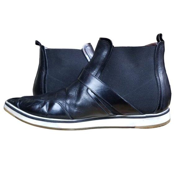 Nicholas Kirkwood black pointed booties sneakers loafers size 11 - Picture 7 of 15